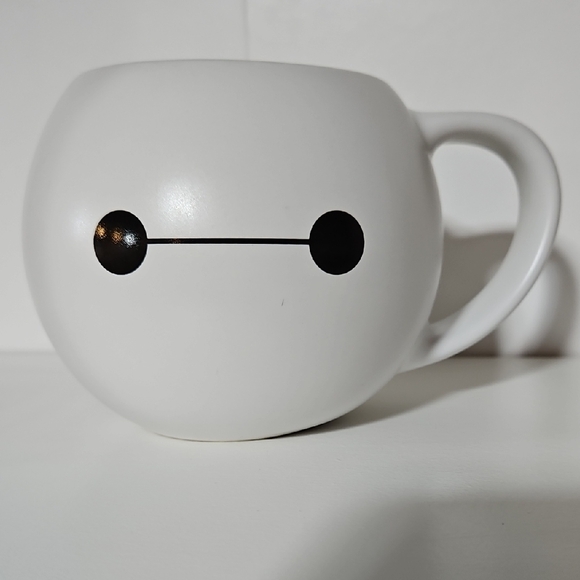 Disney Parks Big Hero 6 Baymax Mood Measure White Ceramic Mug - Picture 1 of 5